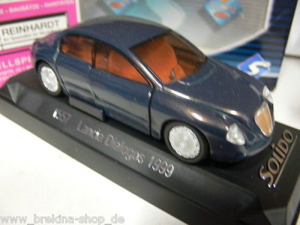 1/43 Solido 1557 Lancia Dialogos 1999 blau metallic