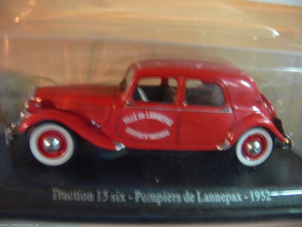 1/43 Citroen Traction 15 SIX Pompiers de Lannepax 1952 6112227