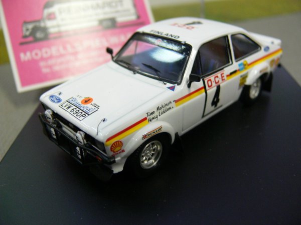 1/43 Trofeu Ford Escort Mk II #4 Morocco Rally 1976 Makinen/Liddon 1021