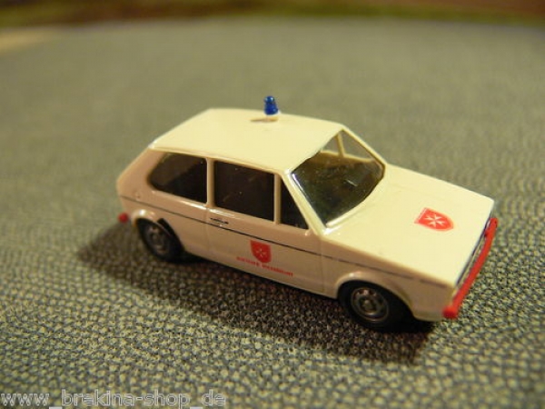 1/87 Brekina VW Golf I Malteser Hilfsdienst