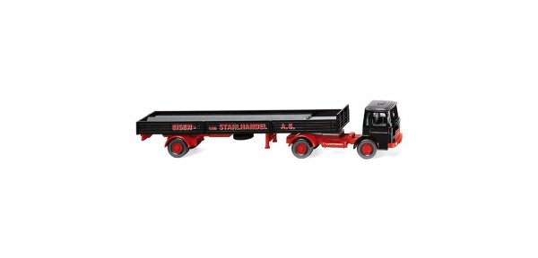 1/87 Wiking MAN Pritschensattelzug Eisen- und Stahlhandel A.G. 0488 03