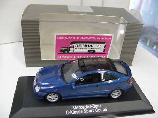 1/43 Minichamps MB C-Klasse Sportcoupe blaumetallic B6 696 1915