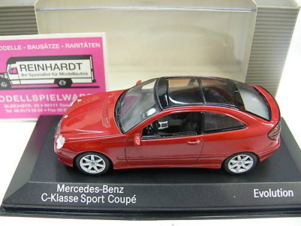 1/43 Minichamps MB C-Klasse Sportcoupe orangemetallic B6 696 1917