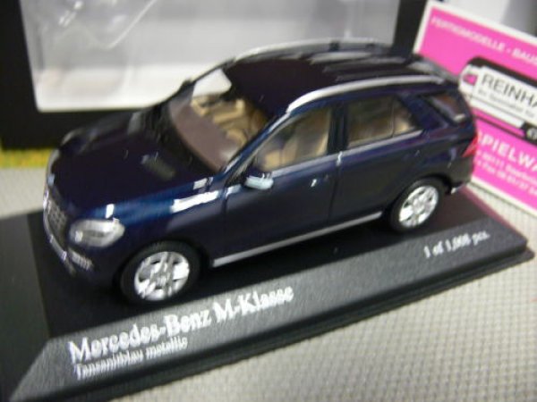 1/43 Minichamps MB M Klasse tansanitblaumetallic 400030100