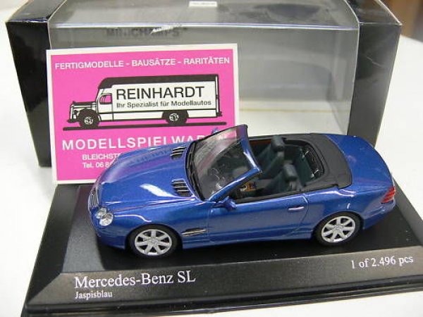 1/43 Minichamps MB SL-Klasse blaumetallic 400031030