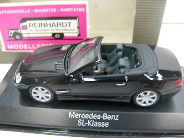 1/43 Minichamps MB SL-Klasse Cabrio schwarz 696 1922