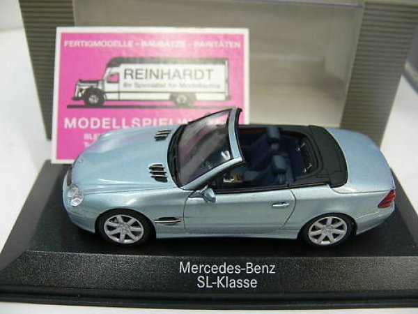 1/43 Minichamps MB SL-Klasse eisblau 696 1923