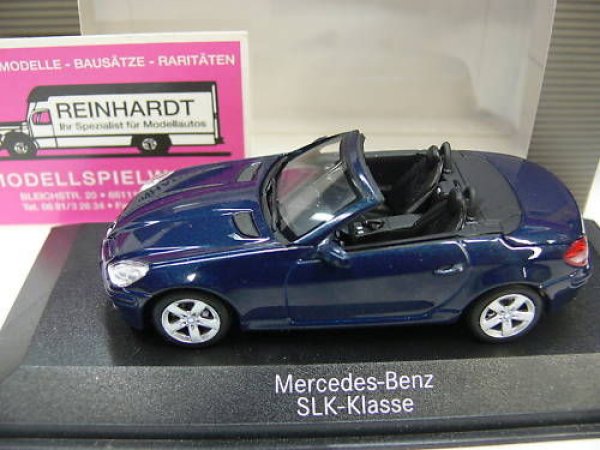 1/43 Minichamps MB SLK dunkelblau 696 1972