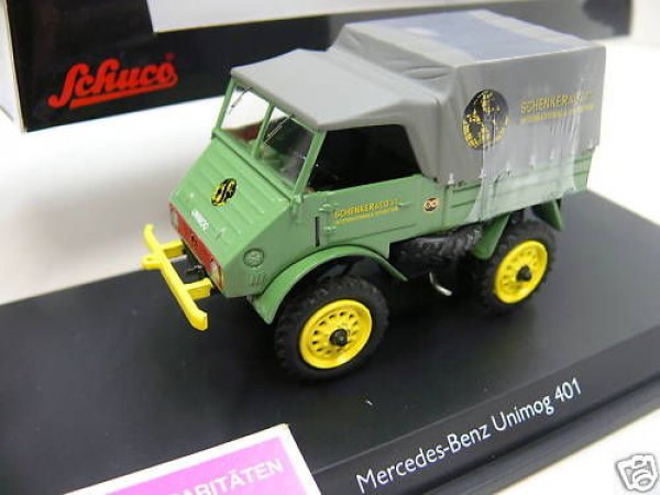 1/43 Schuco 03481 MB Unimog U 401 Schenker & Co