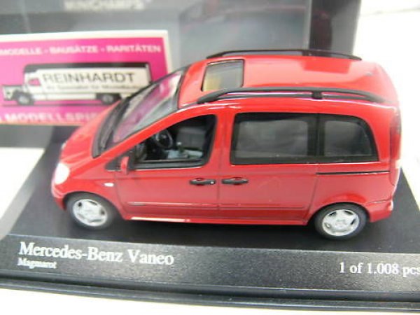 1/43 Minichamps MB Vaneo 2002 rot 400031202