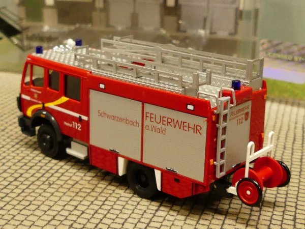 1/87 Busch MB MK 94 LF Feuerwehr Schwarzenbach am Wald 43809