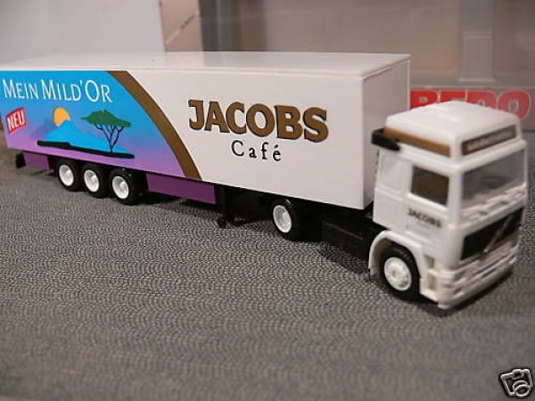 1/87 Albedo Volvo F12 SZ Koffer Jacobs Mild'OR 300150