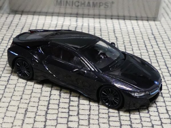 1/87 Minichamps BMW I8 Coupe 2015 dunkelgraumetallic 870028222