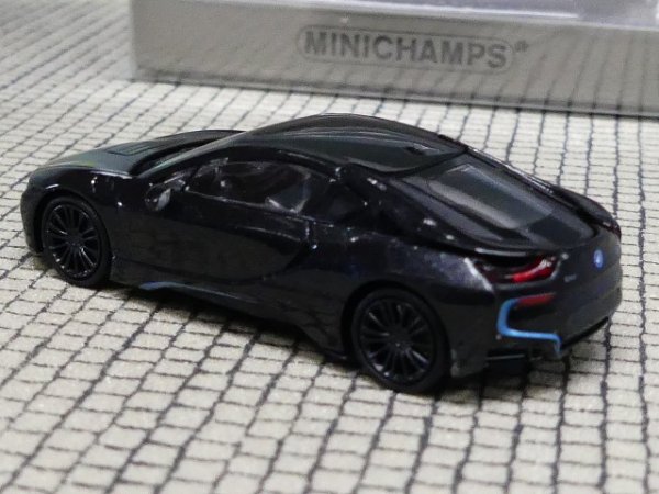 1/87 Minichamps BMW I8 Coupe 2015 dunkelgraumetallic 870028222