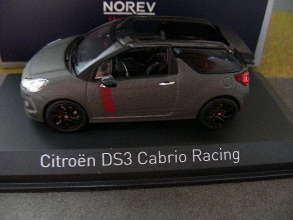 1/43 Norev Citroen DS3 Cabrio Racing 2014 mattgrau 155295