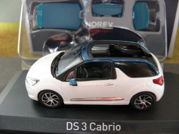 1/43 Norev Citroen DS3 Cabrio 2015 weißmetallic 155298