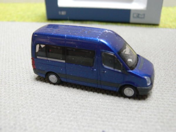 1/87 Rietze VW Crafter Mod. 2011 Bus mistralblaumetallic 21901