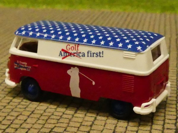 1/87 Brekina # 2137 VW T1 b Make Golf great again ! Golf first ! 90958