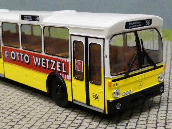 1/87 Brekina MB O 305 SSB Stuttgart OTTO WETZEL