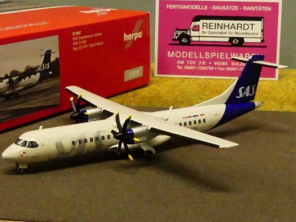 1/200 Herpa ATR-72-600 SAS Scandinavian Airlines 571067