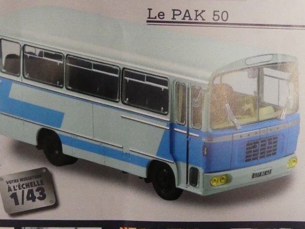 1/43 Ixo Berliet PAK 50 Bus Berliet 55