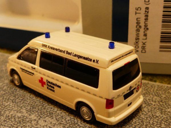 1/87 Rietze Volkswagen T5 MD DRK KV Bad Langensalza e.V. 51909