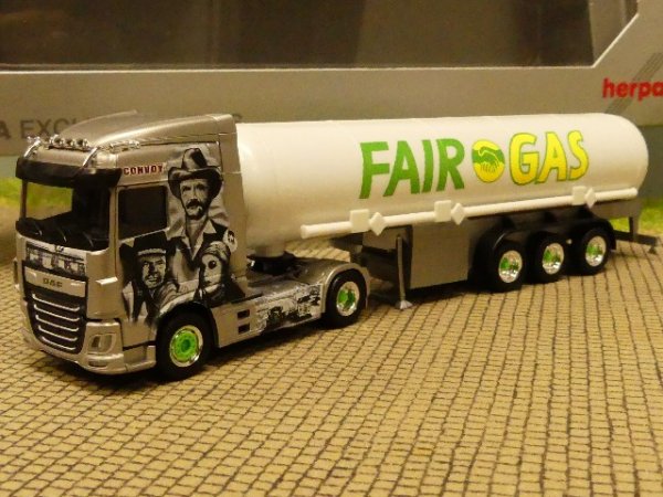 1/87 Herpa DAF XF SC Fair Gas Gastank-Sattelzug 943406