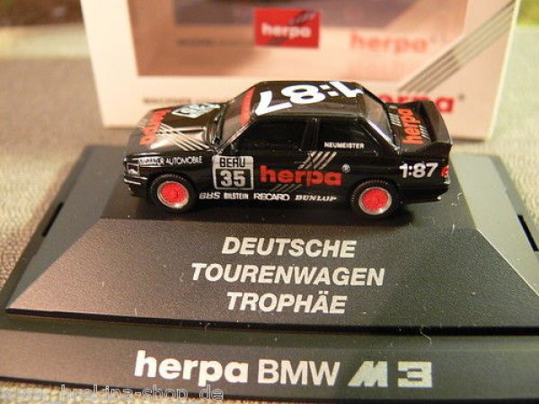 1/87 Herpa BMW M3 E30 Neumeister DTT #35  3528