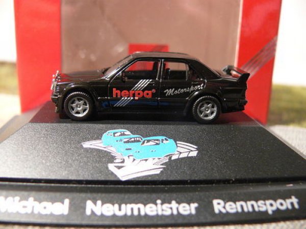 1/87 Herpa MB 190 E EVO I Michael Neumeister Herpa Motorsport Excl.