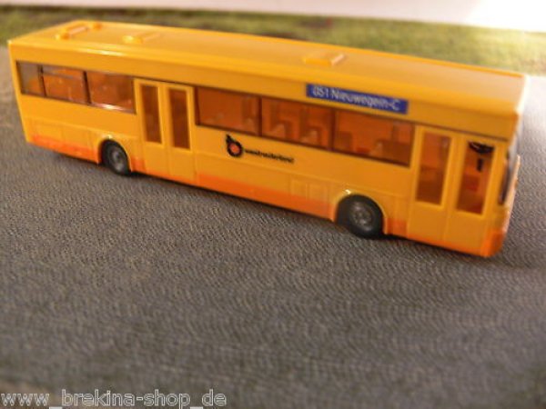 1/87 Wiking MB O405 Westnederland Ziel Nieuwegein 702/3