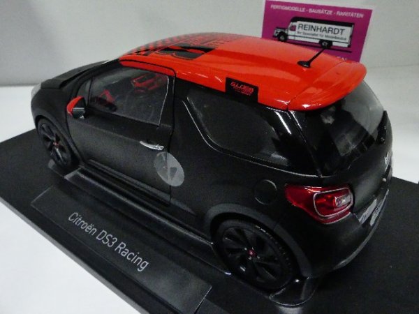 1/18 Norev Citroen DS3 Racing 2012 mattschwarz mit rot 181543