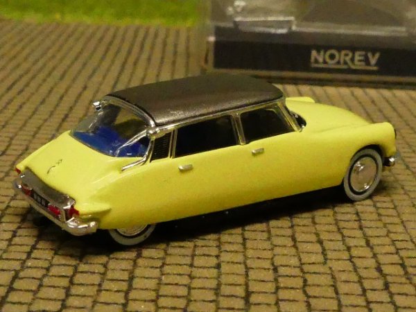 1/87 Norev Citroen DS 19  1958 gelb 157085