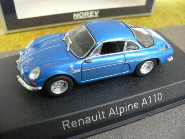 1/43 Norev Renault Alpine A110 blaumetallic 517820