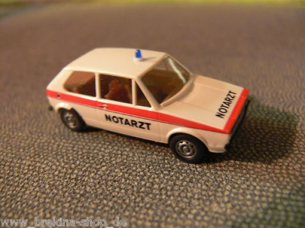 1/87 Brekina VW Golf I Notarzt 25509