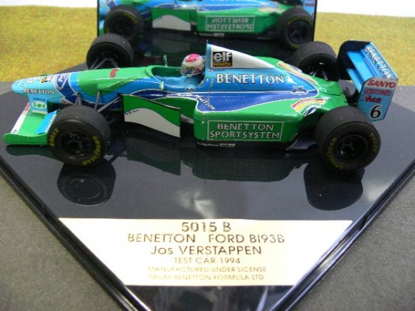 1/24 Onyx Benetton Ford B193B Jos Verstappen Test Car 1994