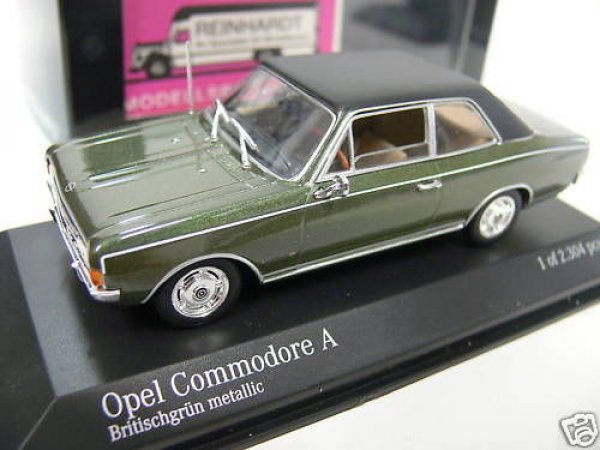 1/43 Minichamps Opel Commodore A 1966 grünmetallic