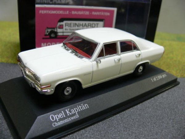 1/43 Minichamps Opel Kapitän 1964 weiss