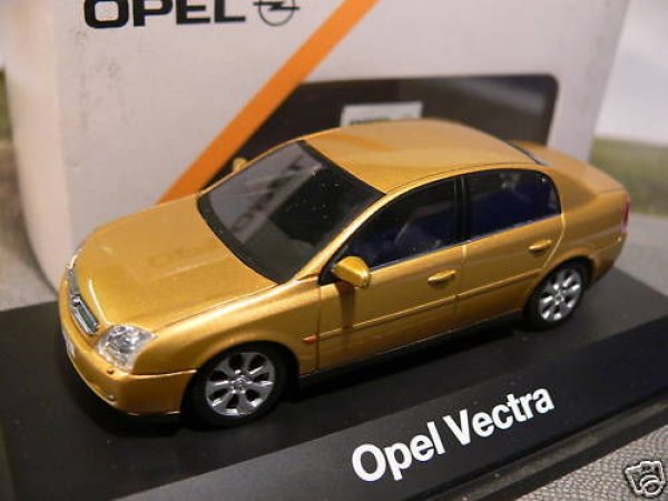 1/43 Schuco Opel Vectra Stufenheck goldgelb