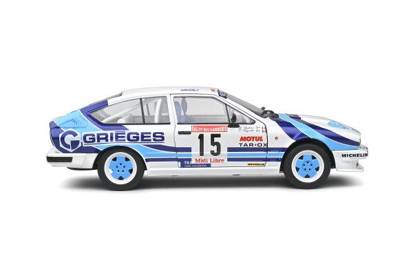 1/18 Solido Alfa Romeo GTV6 #15 Rallye des Garrigues 1986 421181280