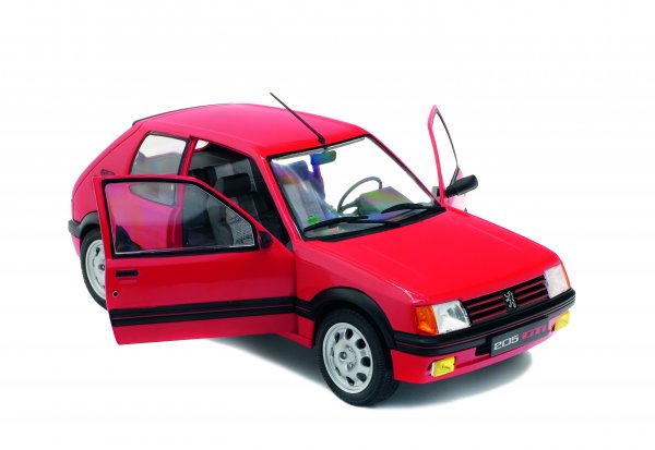 1/18 Solido Peugeot 205 GTI MK1 1988 rot 004605