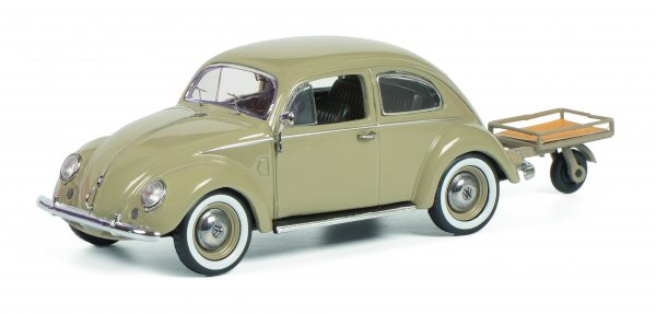 1/43 Schuco VW Käfer mit Auto Porter 450269200