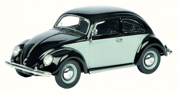 1/43 Schuco VW Käfer schwarz/grau 450387700