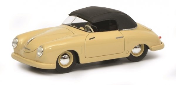 1/43 Schuco Porsche 356 Gmünd Cabriolet geschlossen beige 450879700