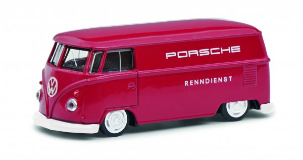 1/64 Schuco VW T1 Lowrider Porsche Renndienst