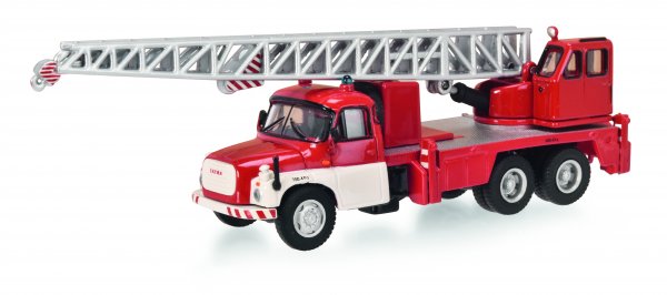 1/87 Schuco Tatra T148 Feuerwehr Kranwagen 452668300