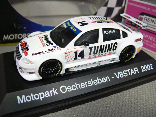 1/43 Schuco V8 Star Motopark Oschersleben 2002 #14 Tuning 04861