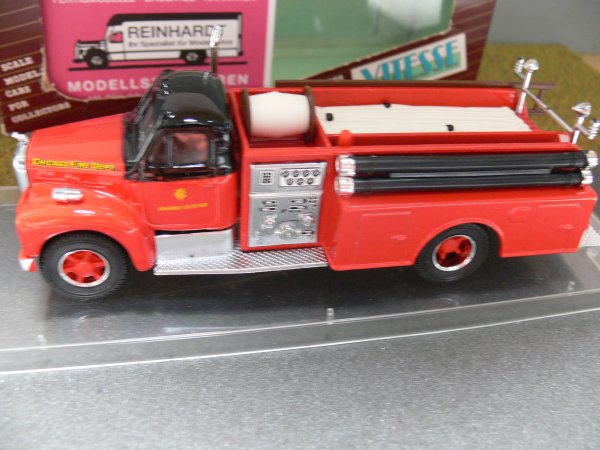 1/50 Vitesse Mack Fire Pump Truck Chicago Weiße Spuhle 430.1B