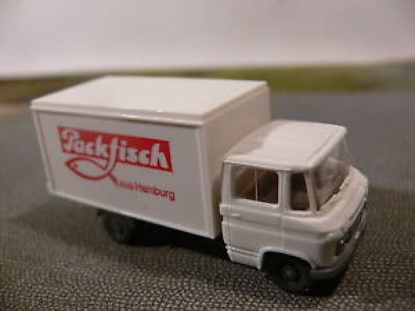 1/87 Wiking MB L 608 Packfisch Hamburg FH weiß 274 4 A