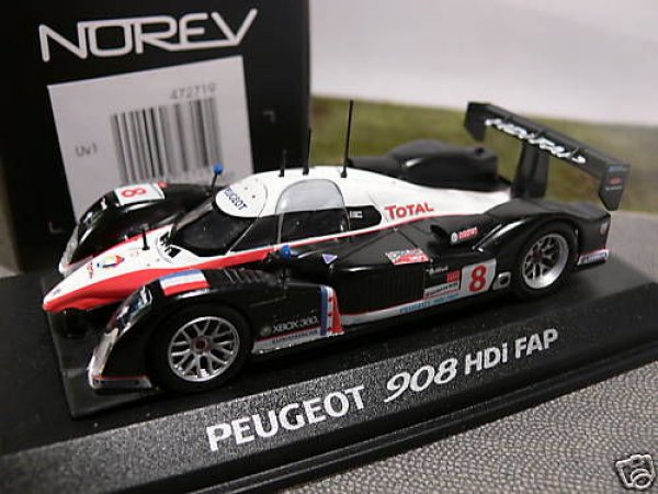 1/43 Norev Peugeot 908 HDI FAP Le Mans 2007 472719