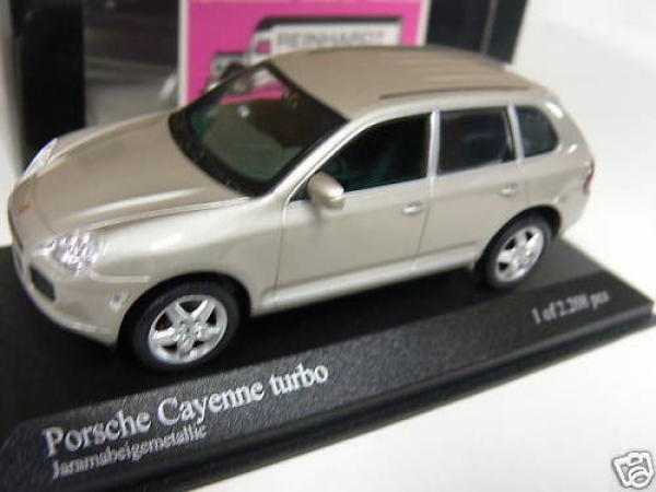 1/43 Minichamps Porsche Cayenne Turbo 2002 beigemet. 400 061081